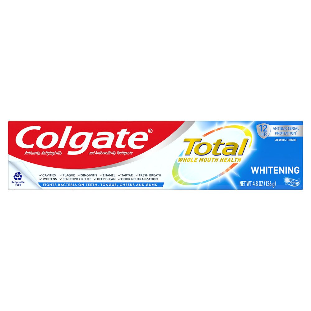 Colgate Total Whitening Gel Toothpaste - Shop Toothpaste at H-E-B