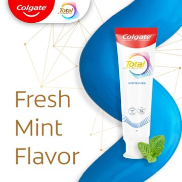Colgate Total Gel Toothpaste - Whitening, 5.1 oz