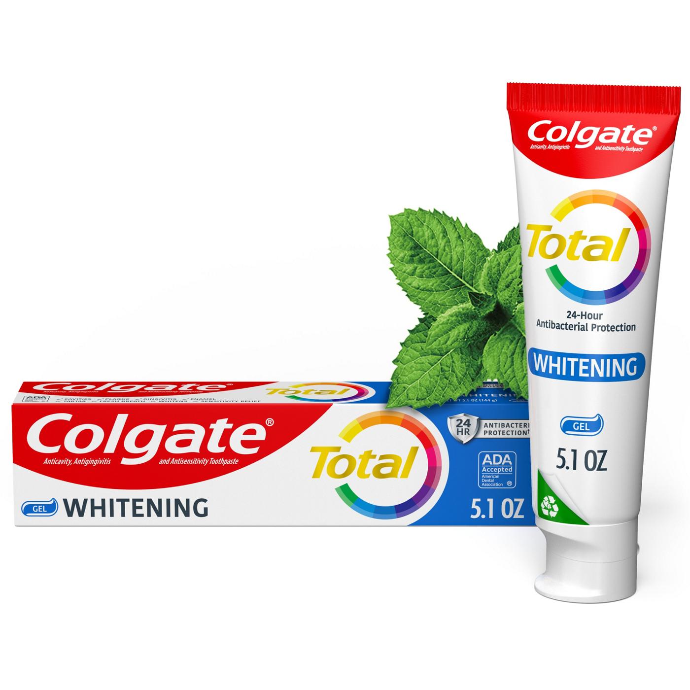 Colgate Total Whitening Gel Toothpaste; image 12 of 12