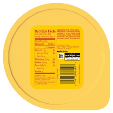 Oscar Mayer Honey Smoked White Turkey, 16 oz