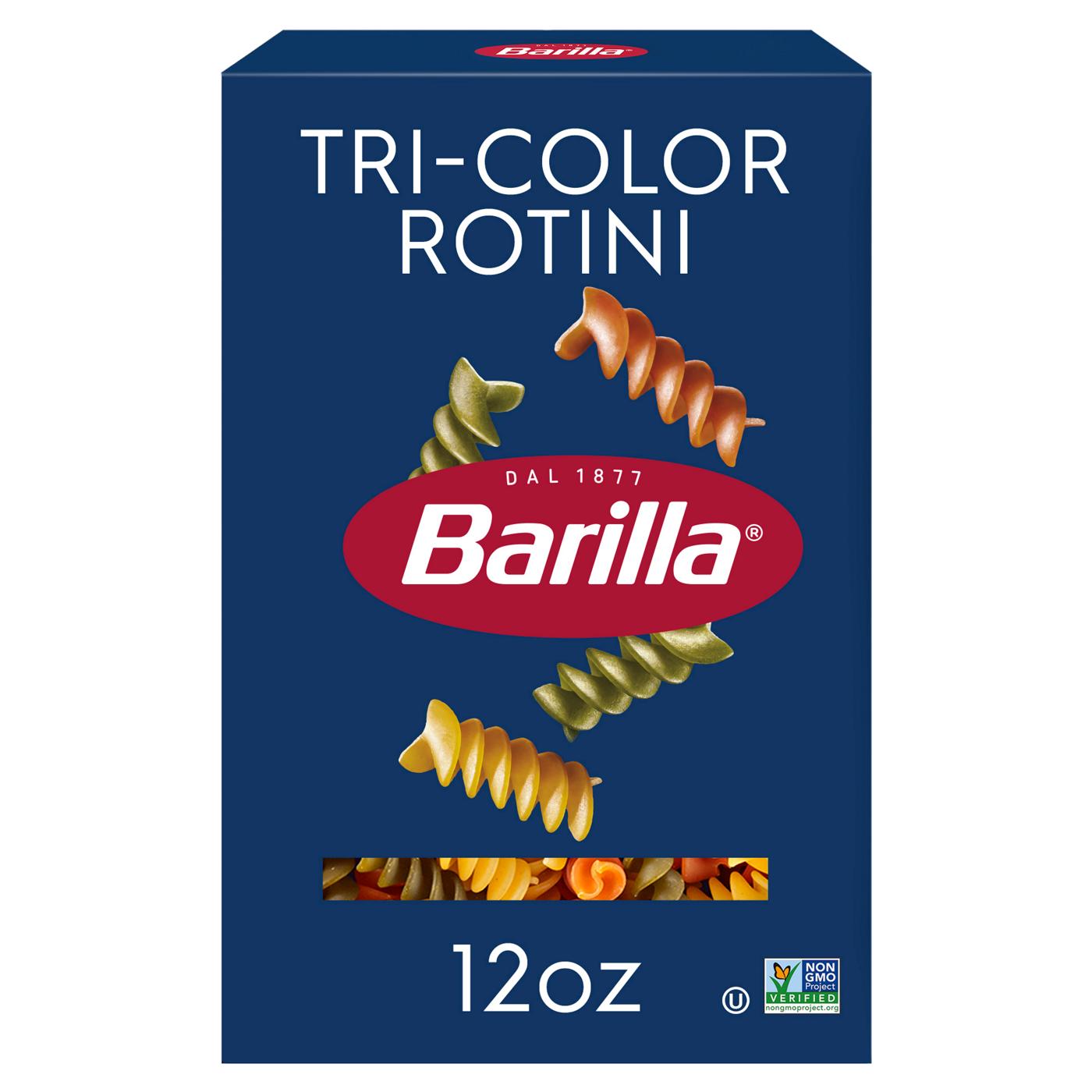 Barilla Tri-Color Rotini Pasta; image 1 of 6