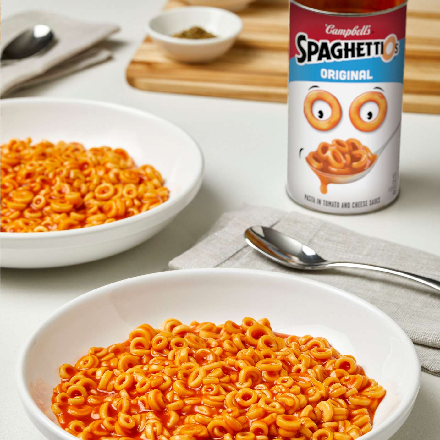 Campbell's SpaghettiOs Original Canned Pasta; image 7 of 8