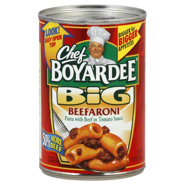 Chef Boyardee Big Beefaroni - Shop Pantry Meals At H-E-B