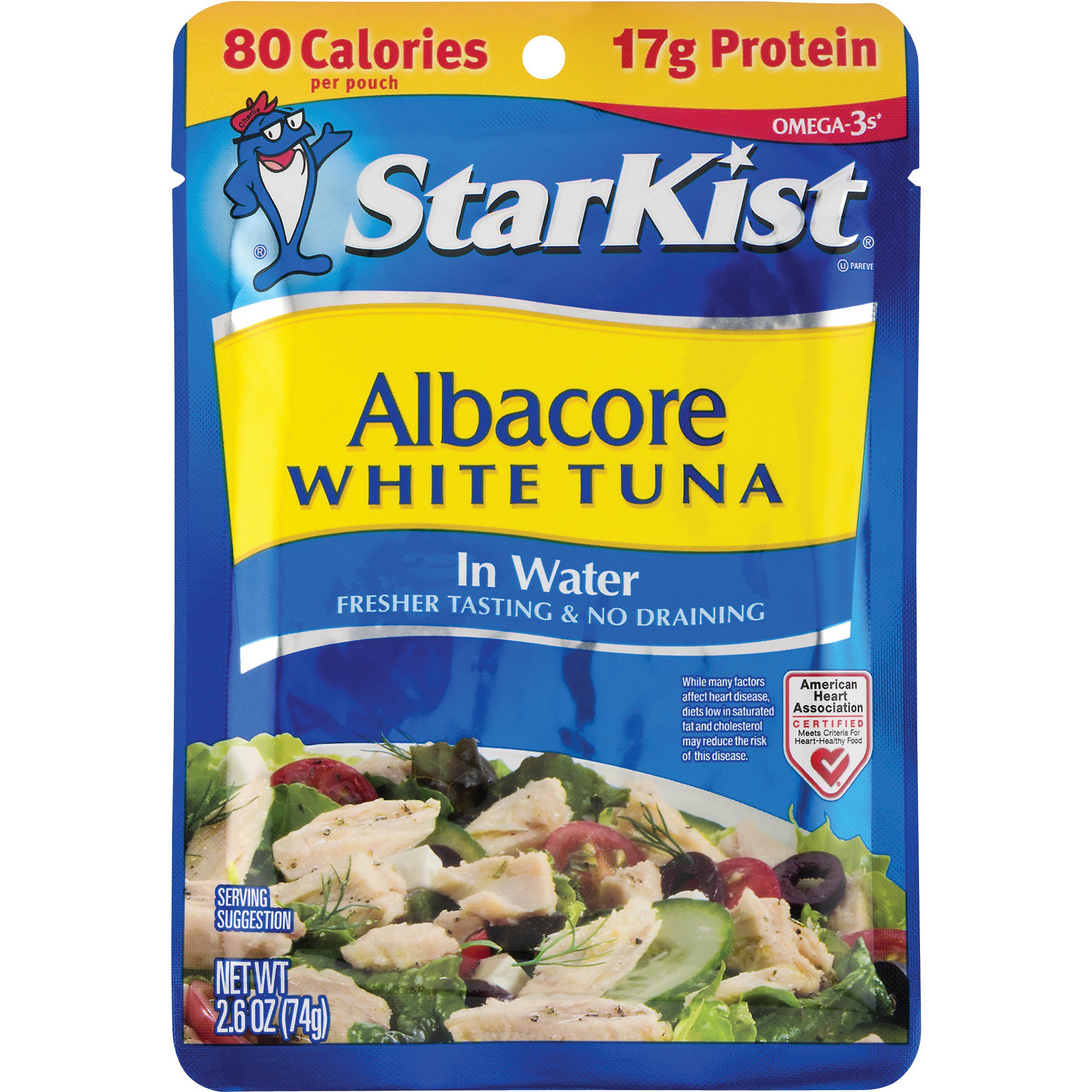 StarKist Albacore White Tuna in Water Pouch Shop Seafood at HEB