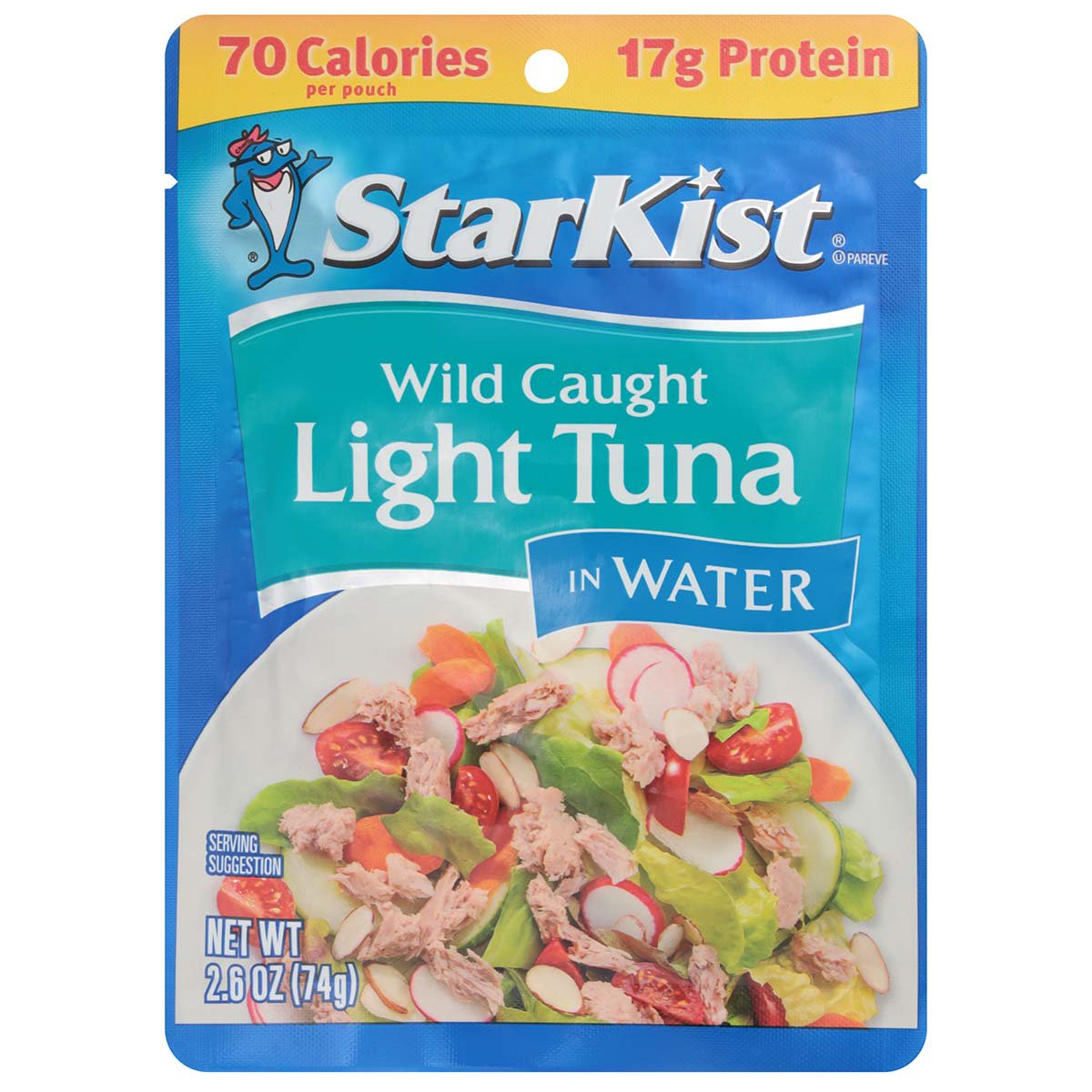 StarKist Chunk Light Tuna in Water Pouch Shop Seafood at HEB