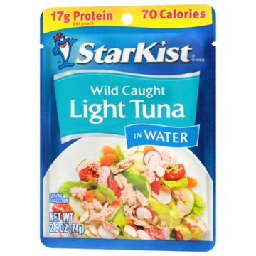 StarKist Chunk Light Tuna in Water Pouch, 2.6 oz