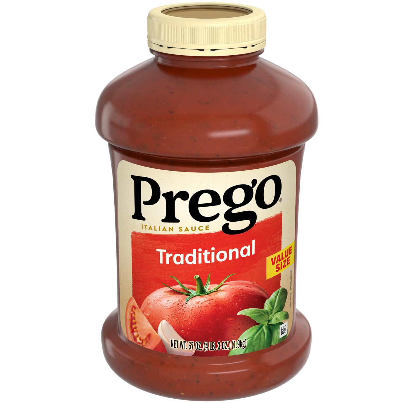 Prego Traditional Pasta Sauce; image 1 of 9