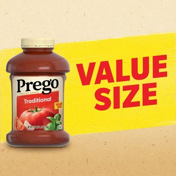 Prego Traditional Pasta Sauce, 67 oz