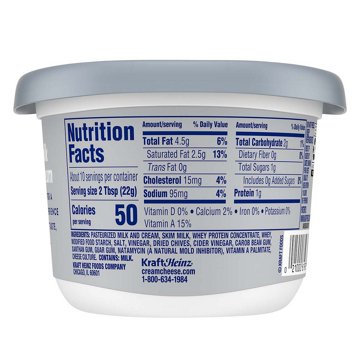 Philadelphia Whipped Chive Cream Cheese Spread