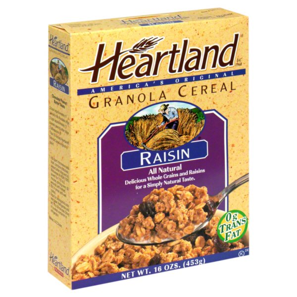 Heartland Raisin Granola Cereal Shop Cereal at HEB