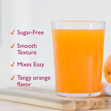 Metamucil 4-in-1 Psyllium Husk Fiber Supplement, Pant-Based & Sugar-Free, Daily Fiber Powder for Digestive Health, Orange Flavor