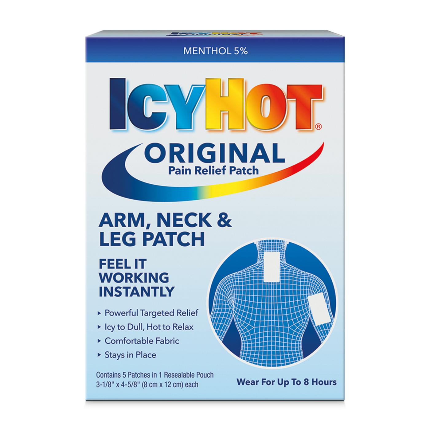 Icy Hot Medicated Patches, Arm, Neck & Leg; image 1 of 2