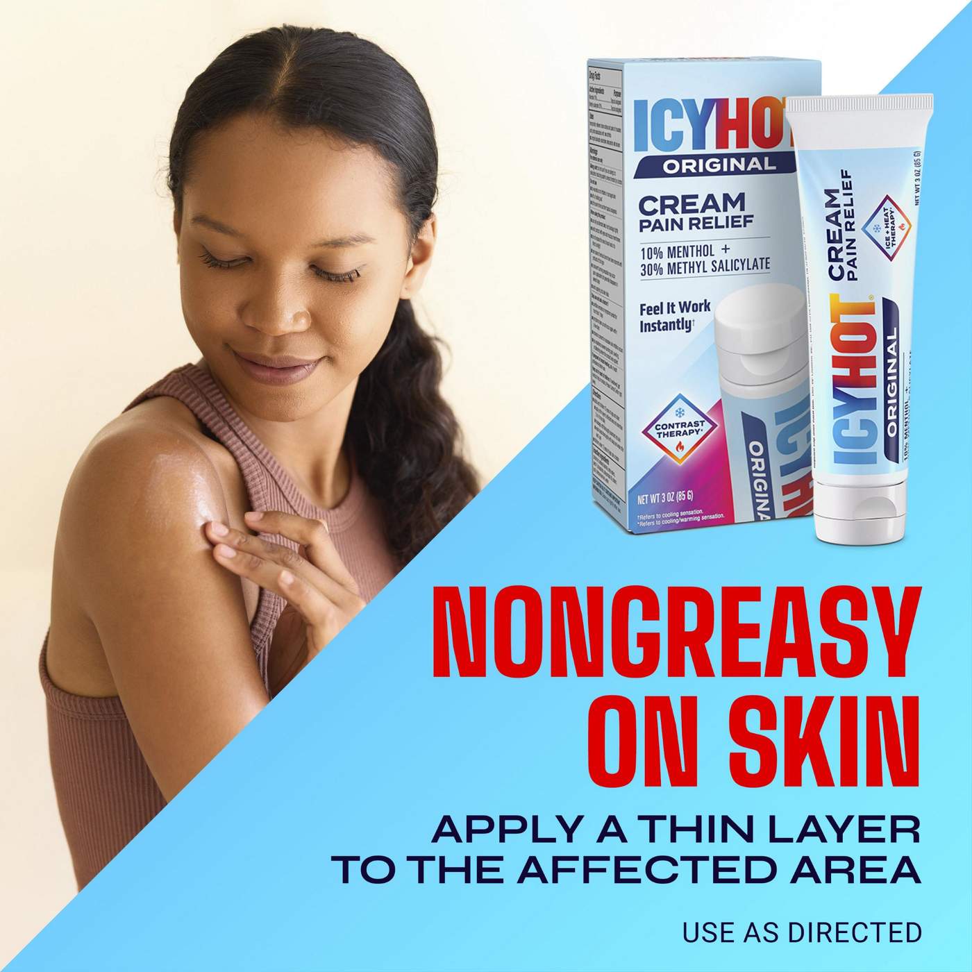 Icy Hot Original Pain Relieving Cream; image 5 of 7