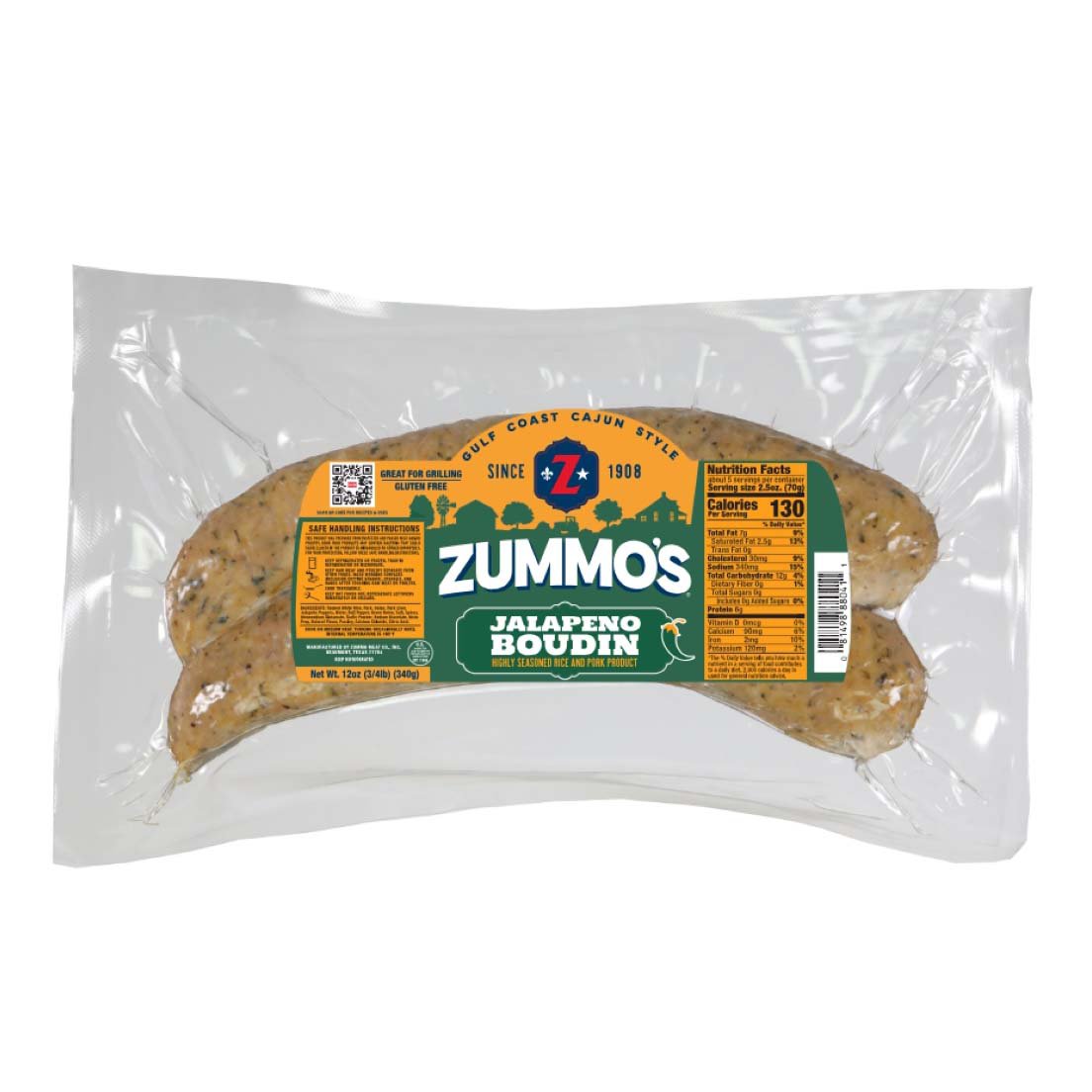 Zummo's Jalapeno Boudain Shop Sausage at HEB