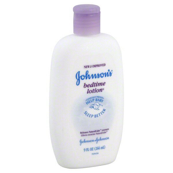 bedtime lotion johnson johnson