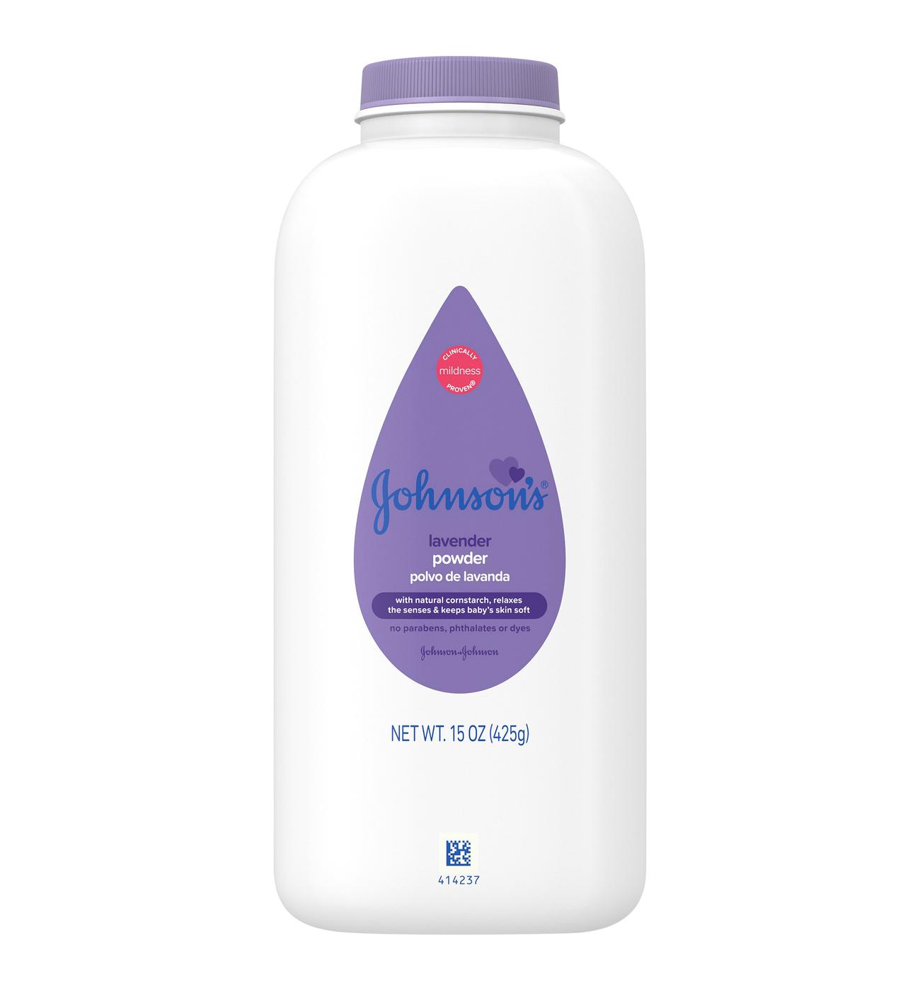 Johnson's Baby Powder - Lavender; image 1 of 4