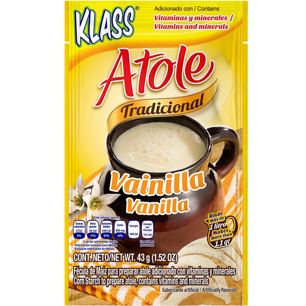 Klass Atole Vanilla Drink Mix Shop Mixes Flavor Enhancers At H E B