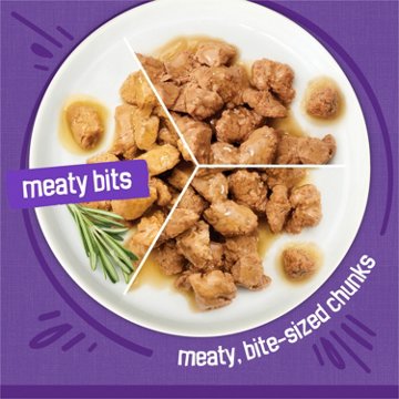 Friskies Purina Gravy Wet Cat Food Variety Pack - Meaty Bits, 5.5 oz