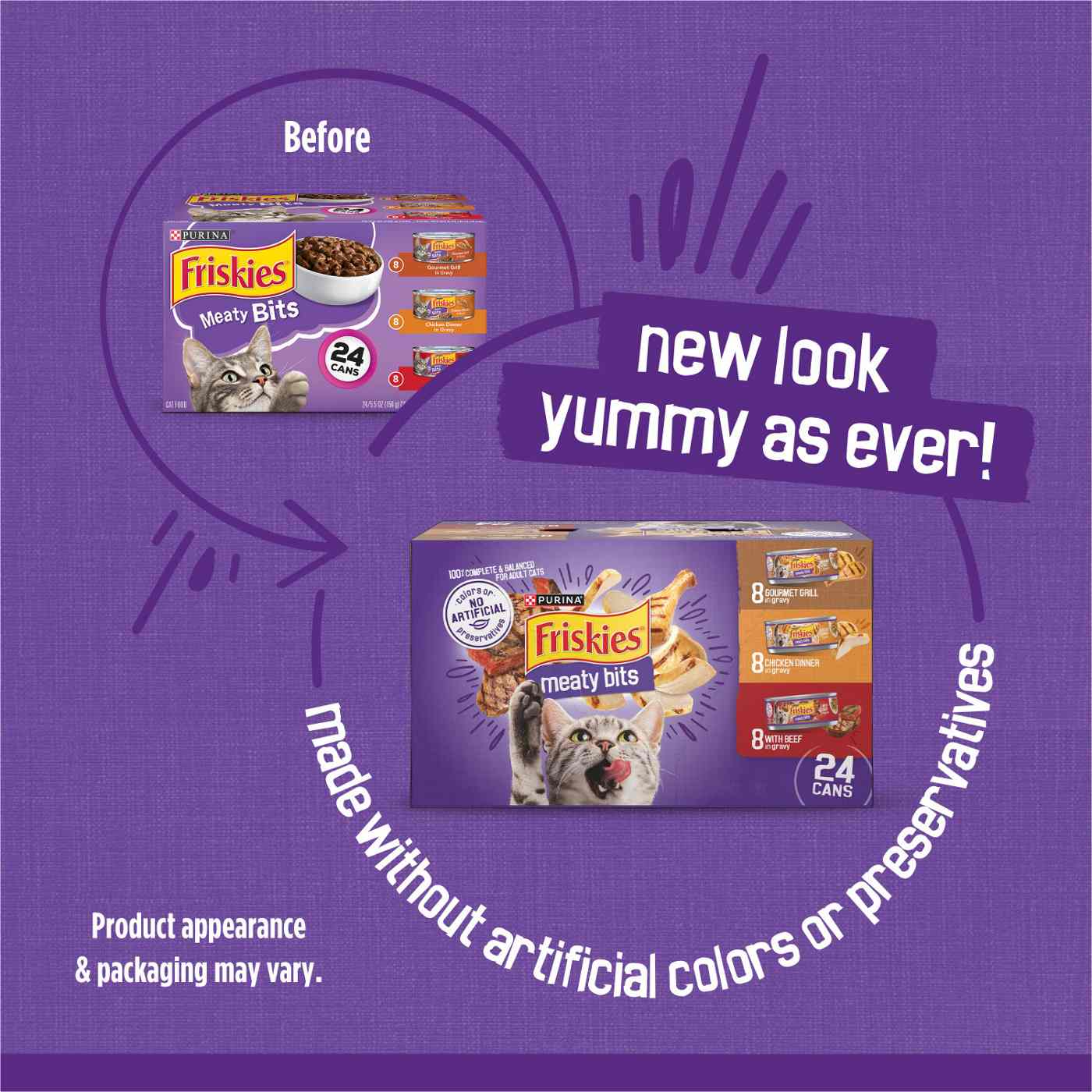 Friskies Purina Gravy Wet Cat Food Variety Pack - Meaty Bits; image 10 of 11