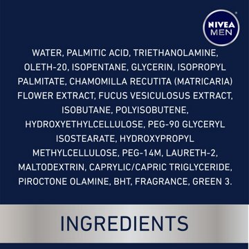 NIVEA Men Sensitive Shaving Gel Aerosol Can, 7 oz
