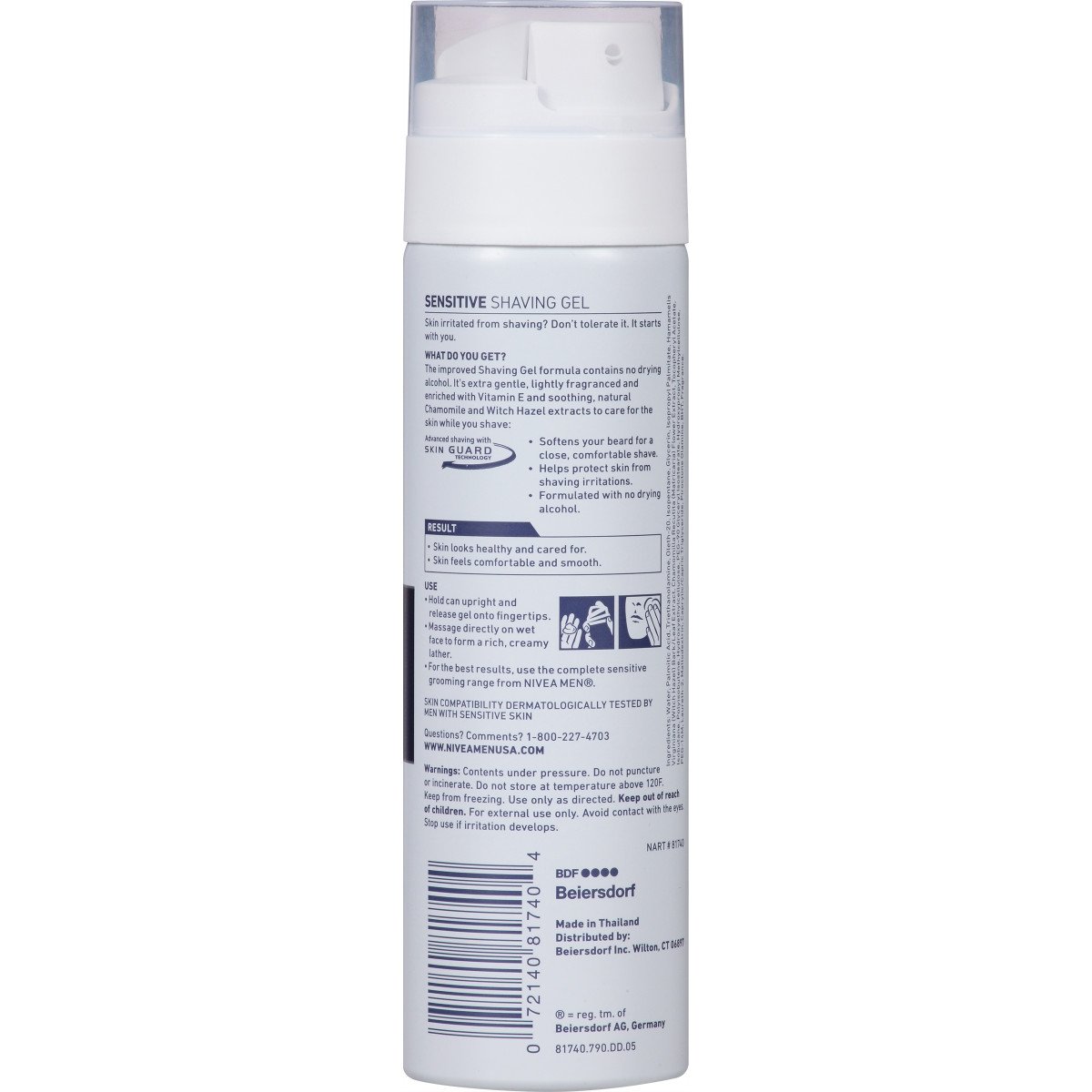Nivea Men Sensitive Shaving Gel - Thumbnail 4