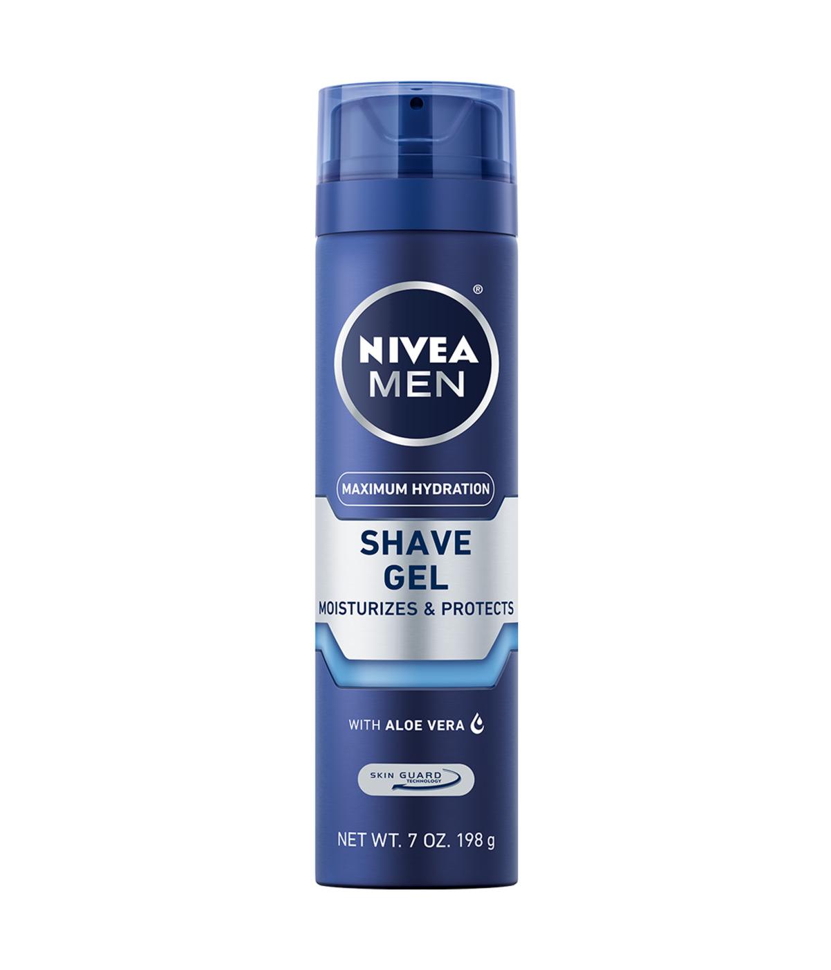 NIVEA Men Maximum Hydration Moisturizing Shaving Gel; image 1 of 2