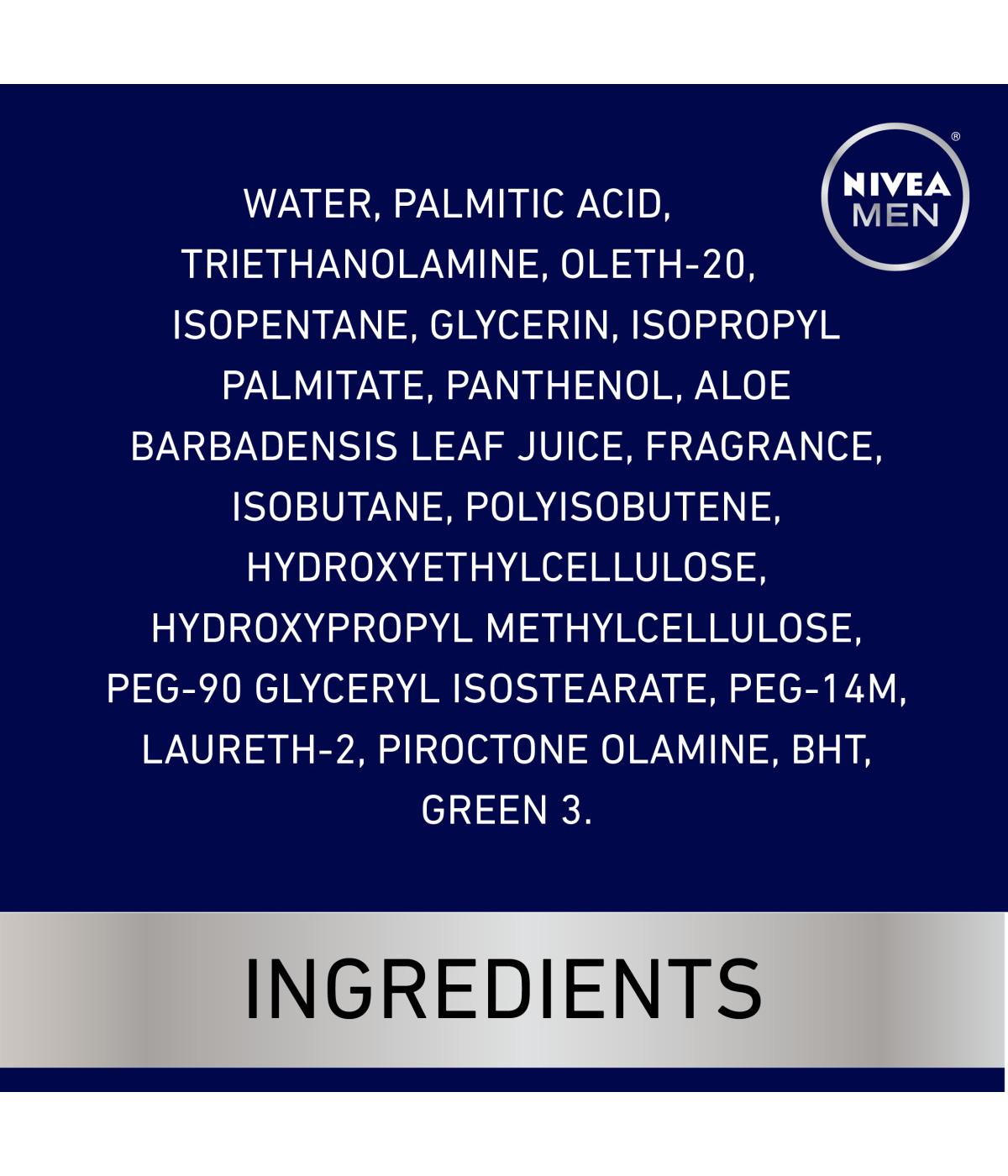 NIVEA Men Maximum Hydration Moisturizing Shaving Gel; image 2 of 2