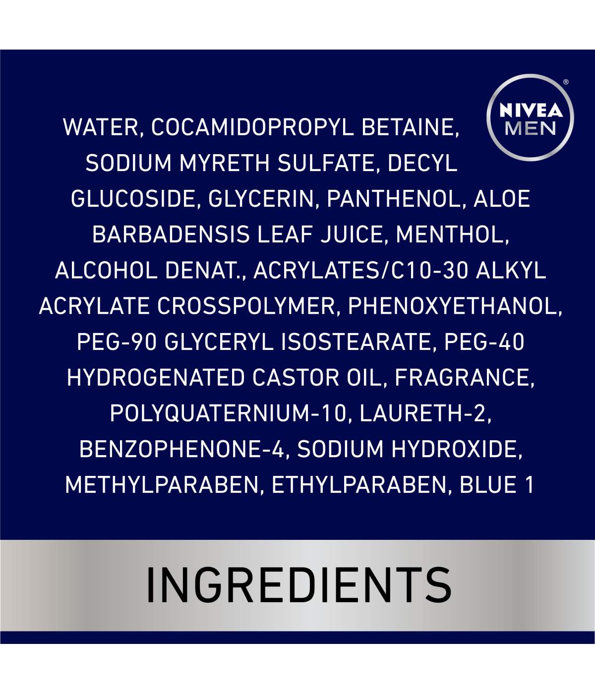 NIVEA Men Maximum Hydration Moisturizing Face Wash; image 3 of 3