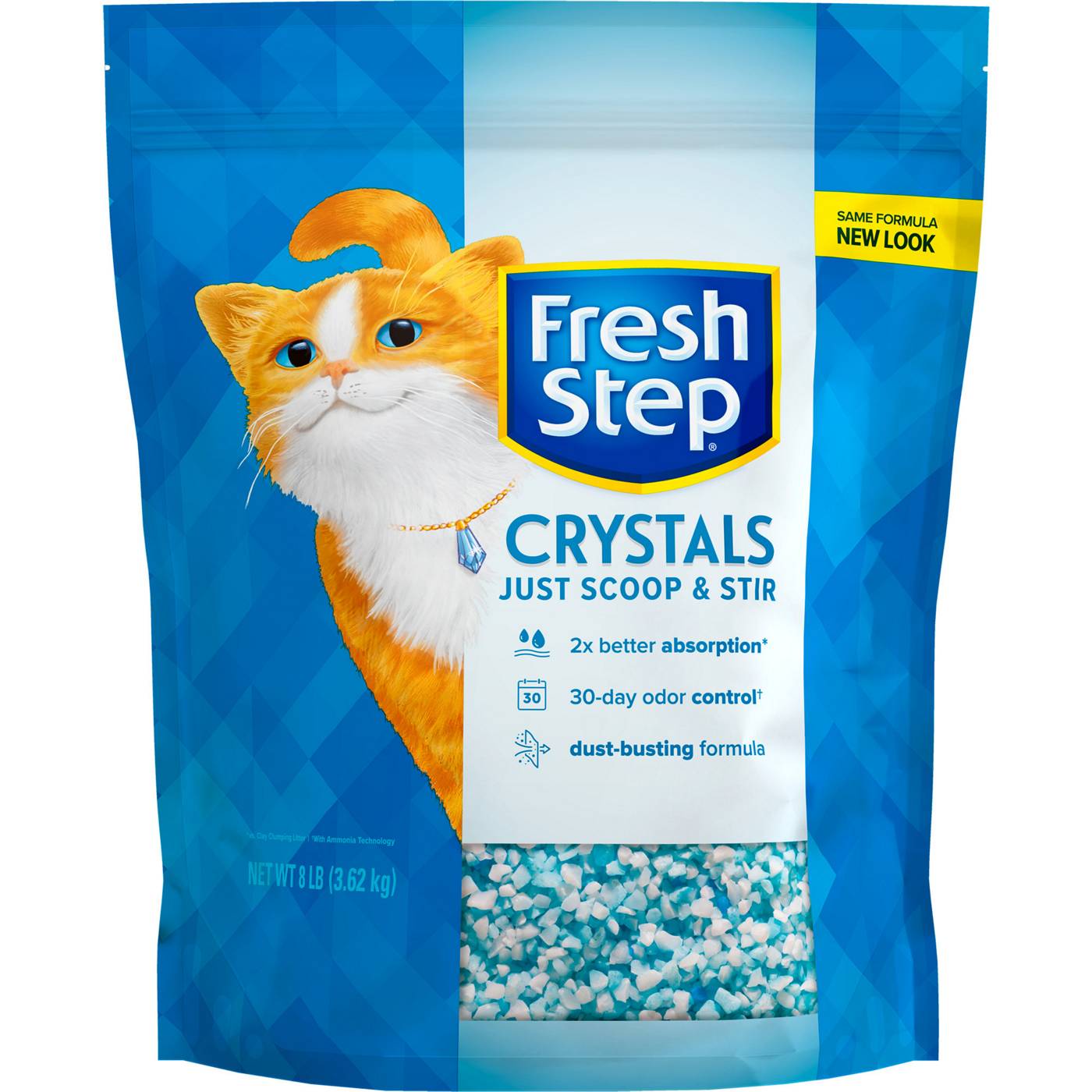 Fresh Step Crystal Litter Clean Care with Febreze Freshness; image 1 of 9