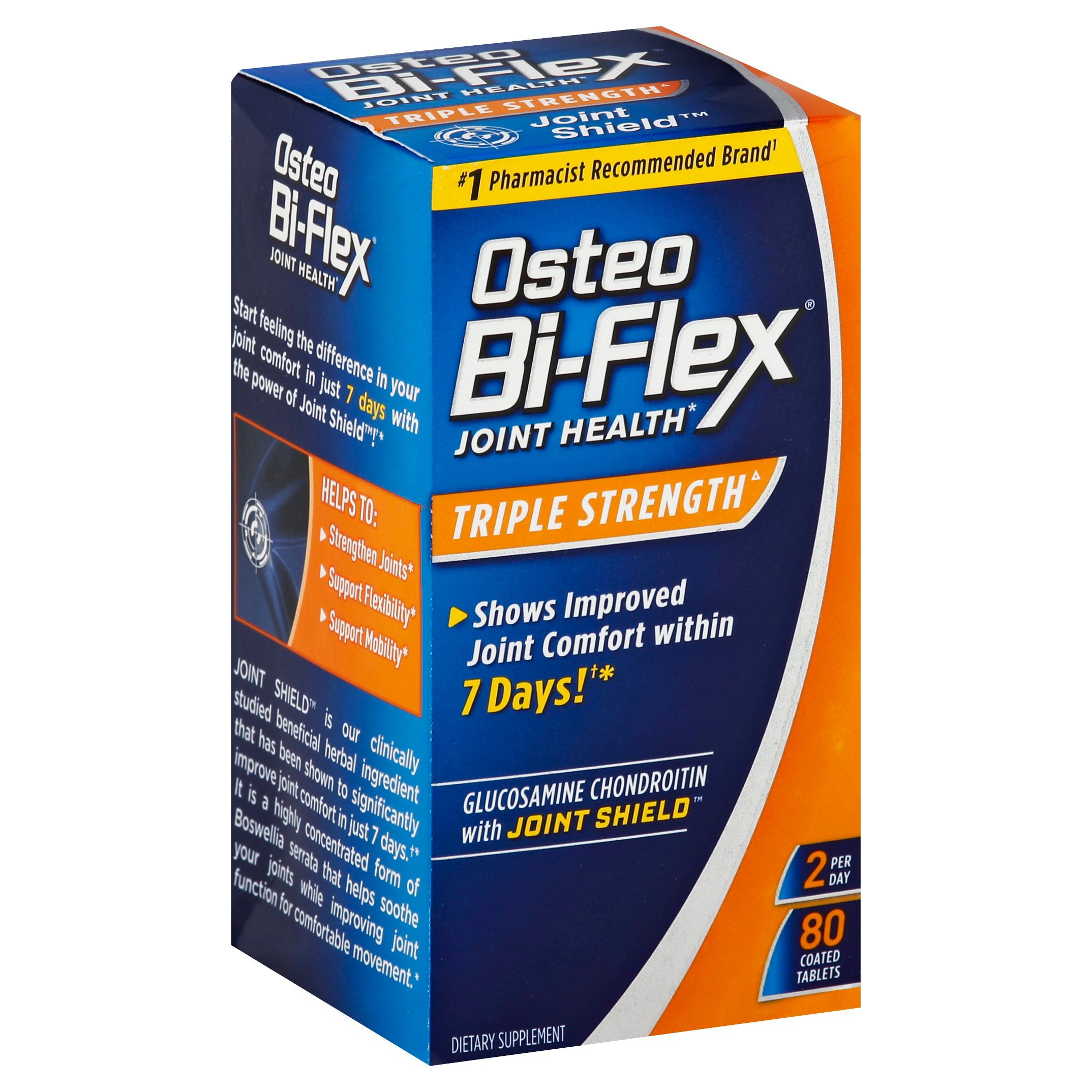 Osteo Bi Flex Joint Health Triple Strength Coated Tablets Shop Diet And Fitness At H E B 