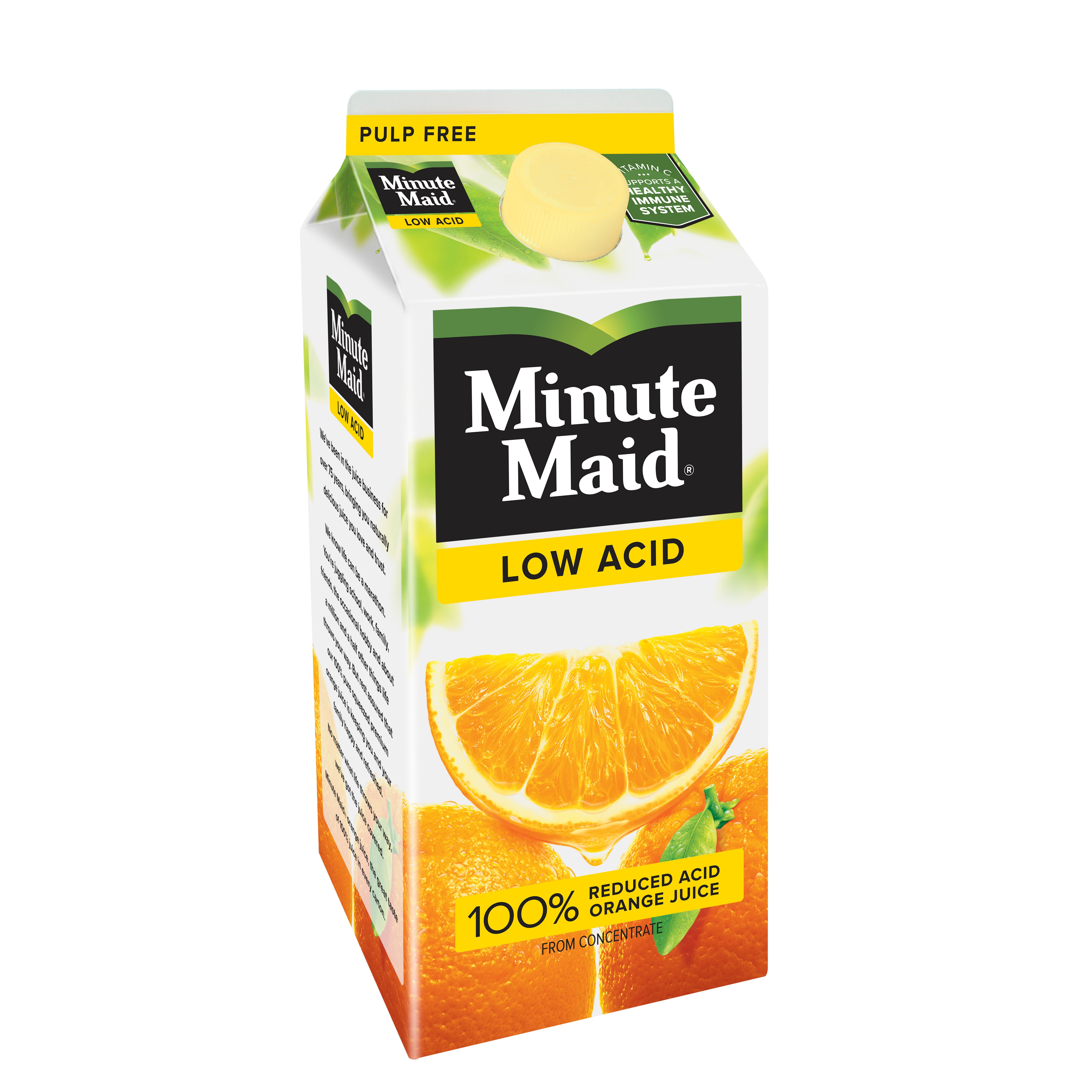 Minute Maid Premium Low Acid Orange Juice Shop Juice At H E B