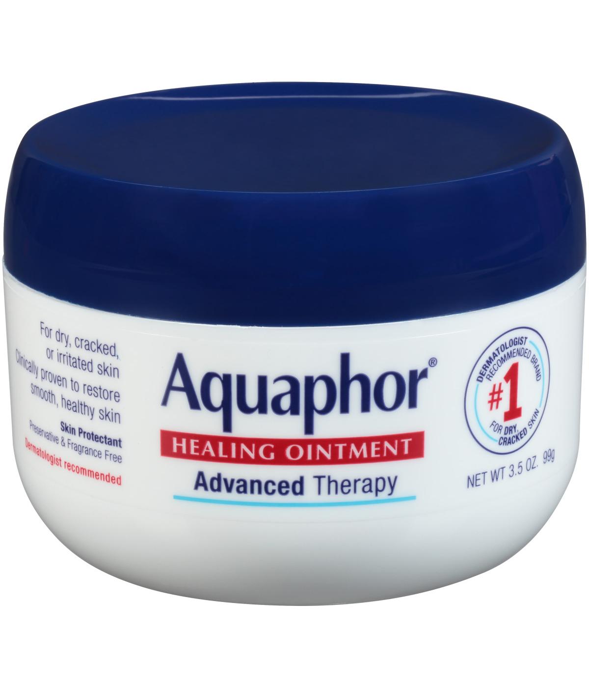 Aquaphor Advanced Therapy Healing Ointment Skin Protectant Jar; image 1 of 3