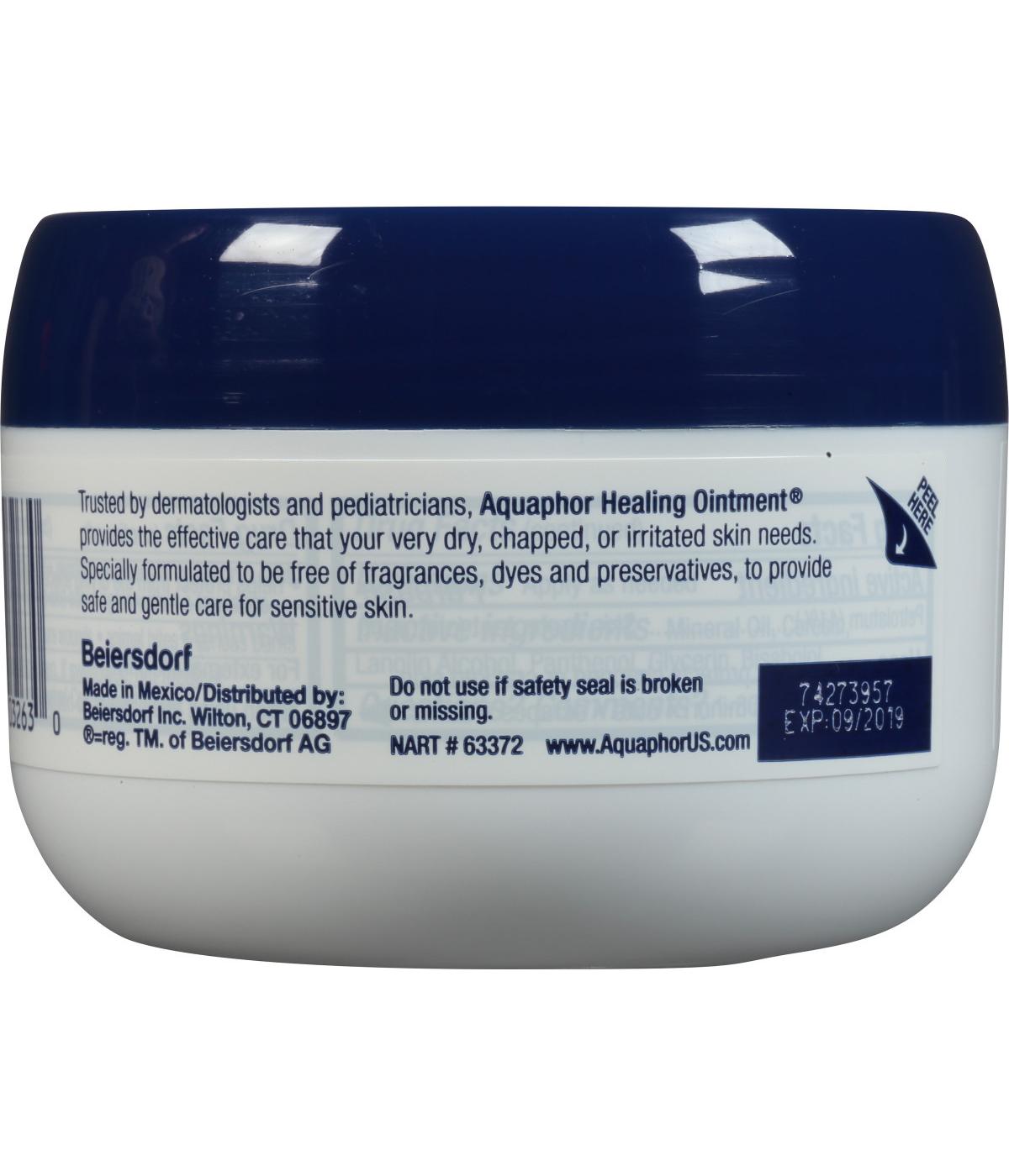 Aquaphor Advanced Therapy Healing Ointment Skin Protectant Jar; image 2 of 3