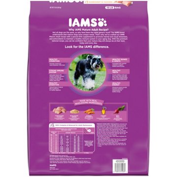 IAMS Proactive Health Senior Dog Food Healthy Aging Dry Dog Food - Real Chicken