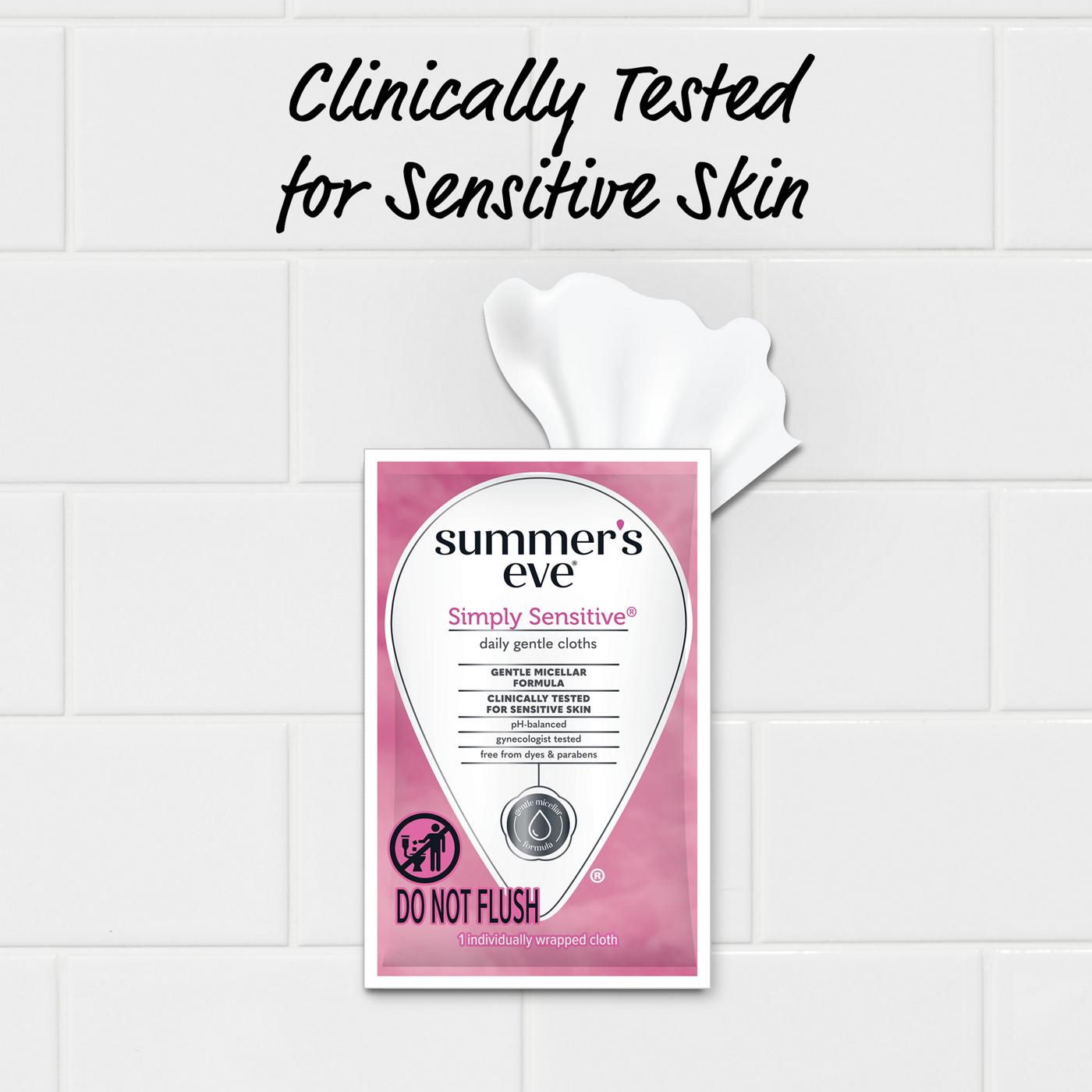 Summer's Eve Feminine Wipes - Simply Sensitive; image 2 of 6