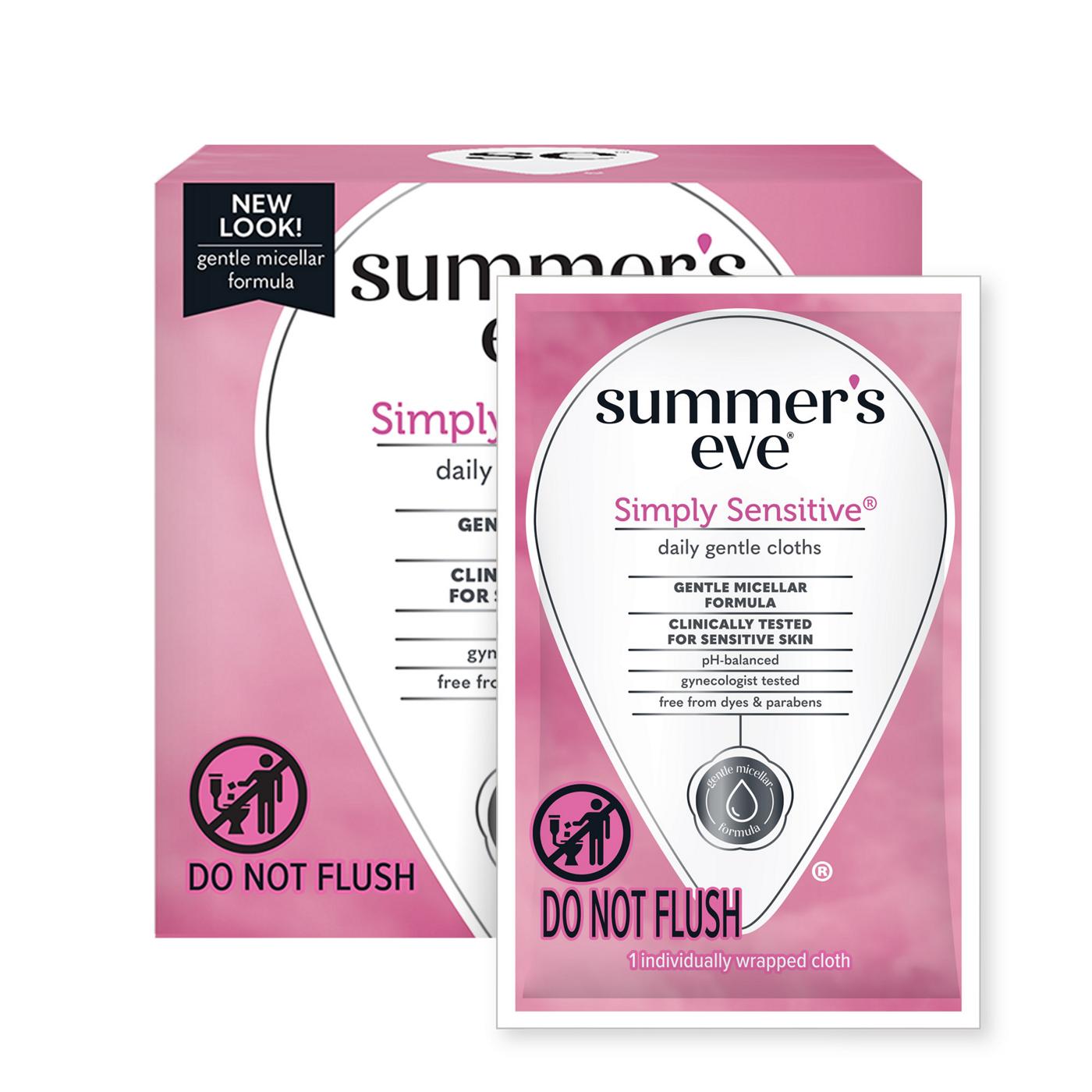 Summer's Eve Feminine Wipes - Simply Sensitive; image 5 of 6