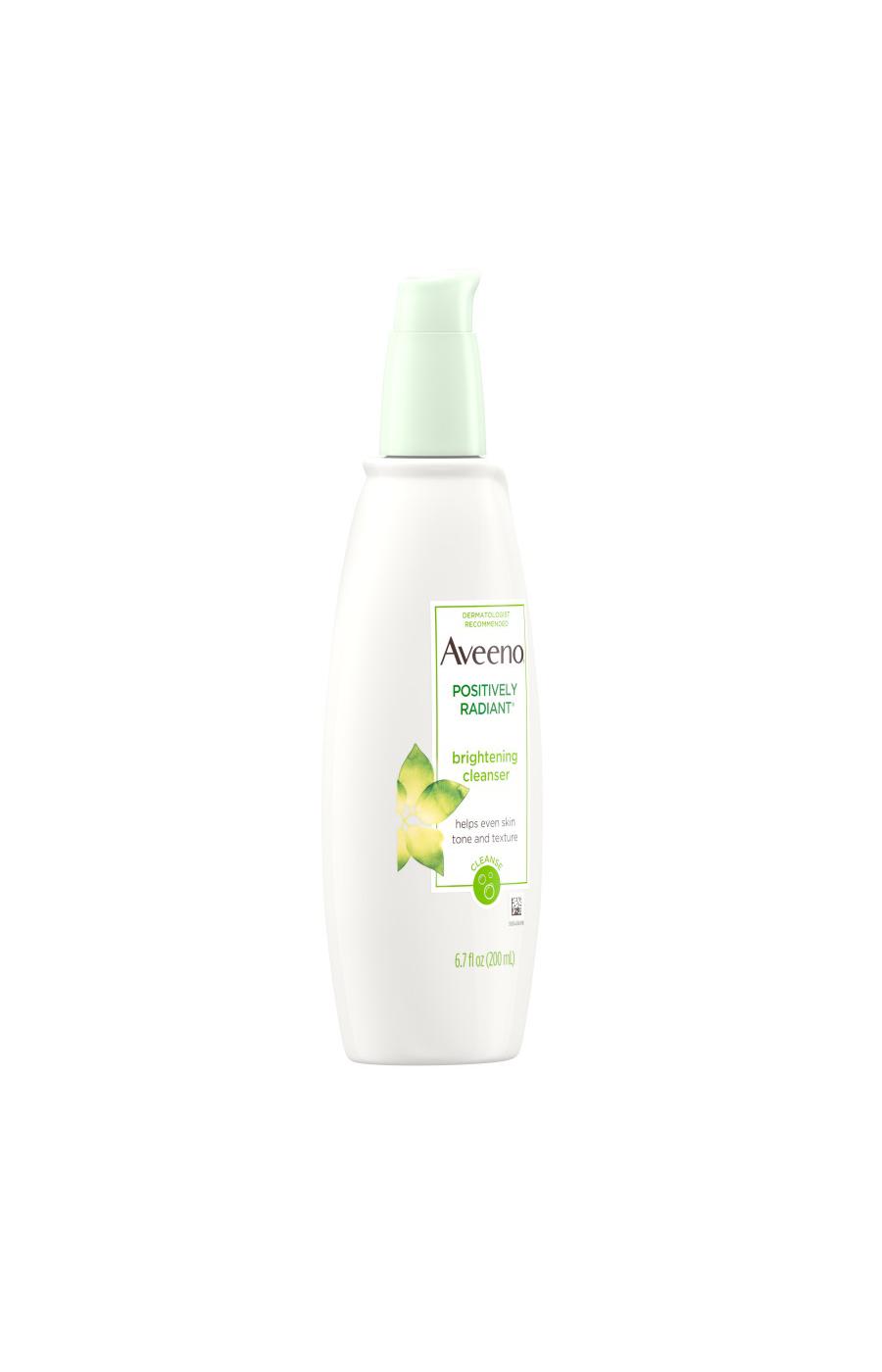 Aveeno Positively Radiant Brightening Cleanser; image 2 of 4