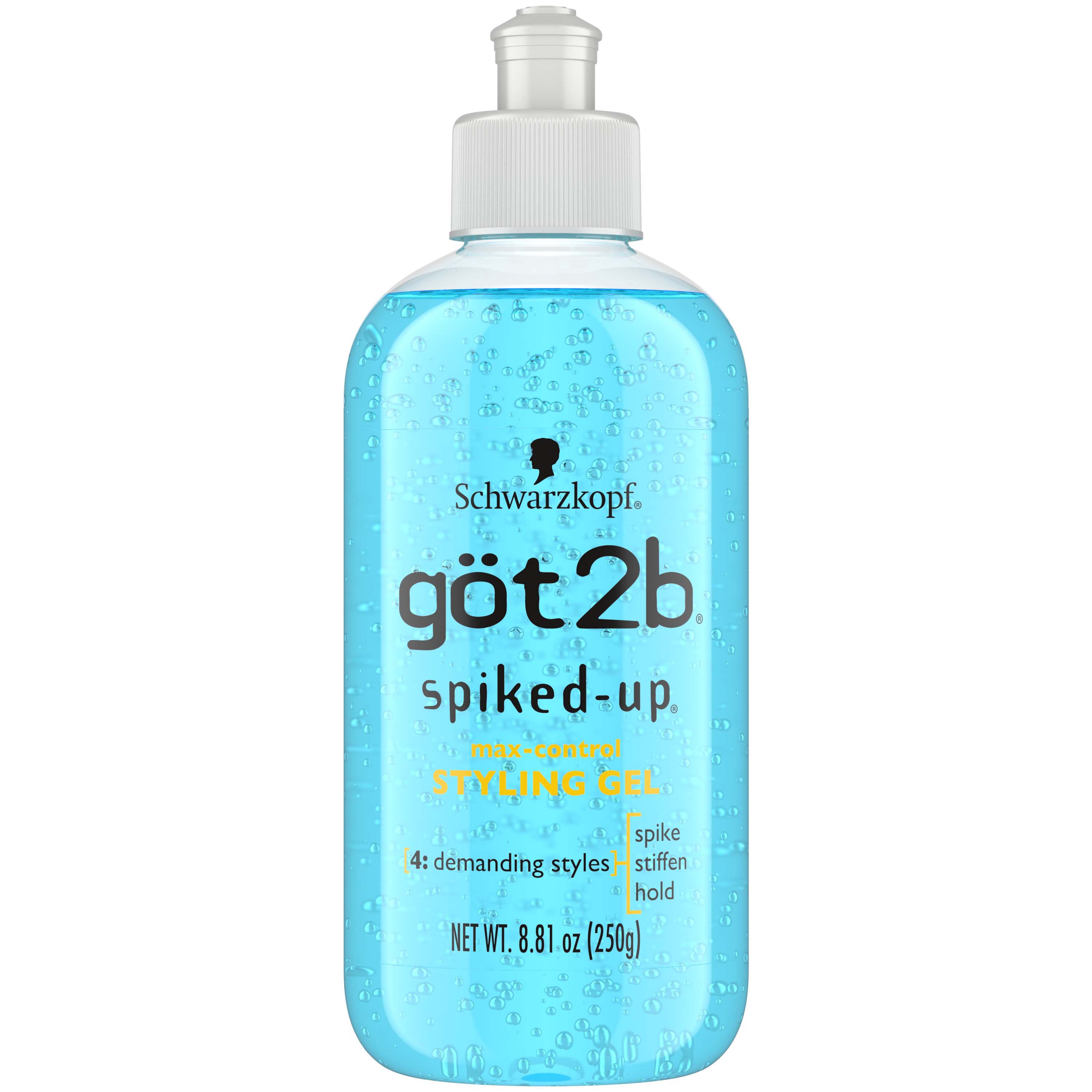 Got2b Max Control Spiked Up Styling Hair Gel - Shop Styling