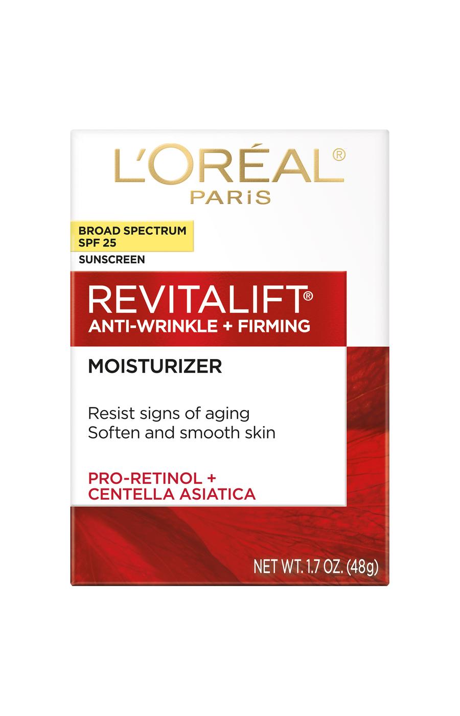 L'Oréal Paris Revitalift Anti-Wrinkle + Firming Day Moisturizer SPF 25; image 1 of 5