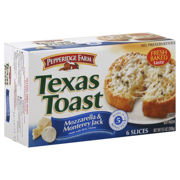 Pepperidge Farm Mozzarella and Monterey Jack Texas Toast Shop Loaves