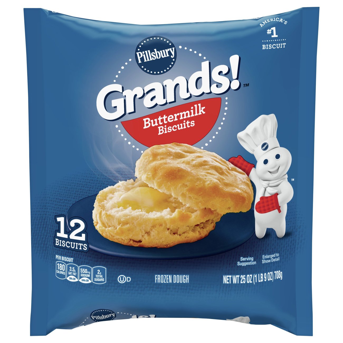 Pillsbury Grands! Buttermilk Biscuits Shop Biscuits at HEB