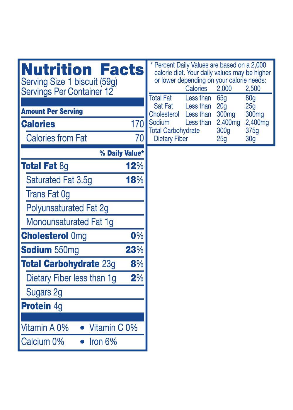 Pillsbury Grands! Buttermilk Biscuits; image 2 of 2