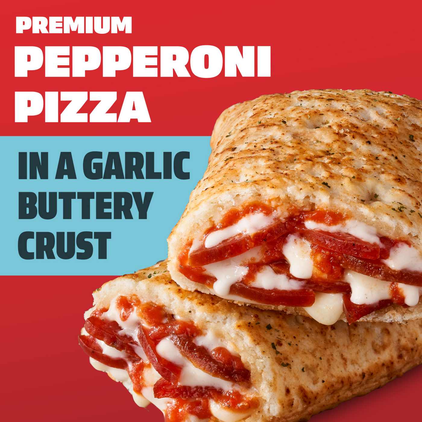 Hot Pockets Pepperoni Pizza Frozen Sandwiches - Garlic Buttery Crust; image 3 of 7