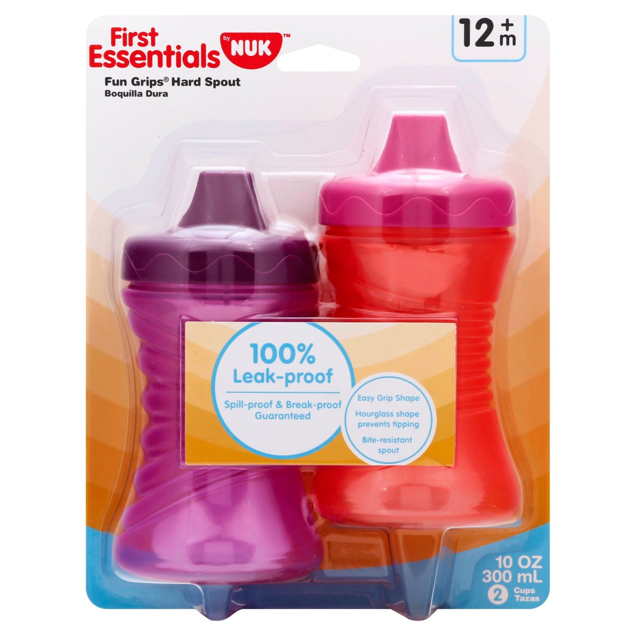 Nuby No-Spill Hard Top Cup 9 OZ, Assorted Colors - Shop Cups at H-E-B