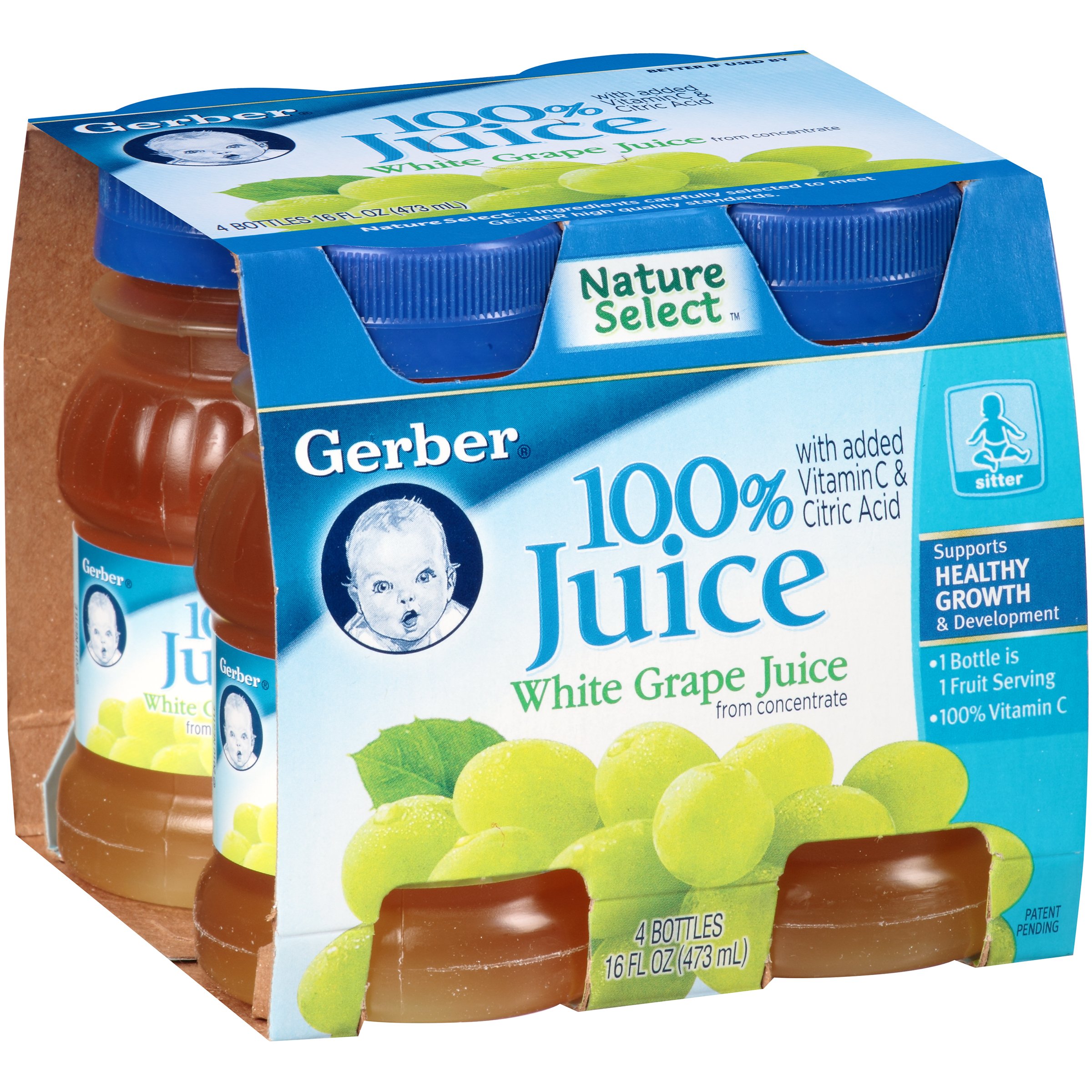 gerber white grape juice