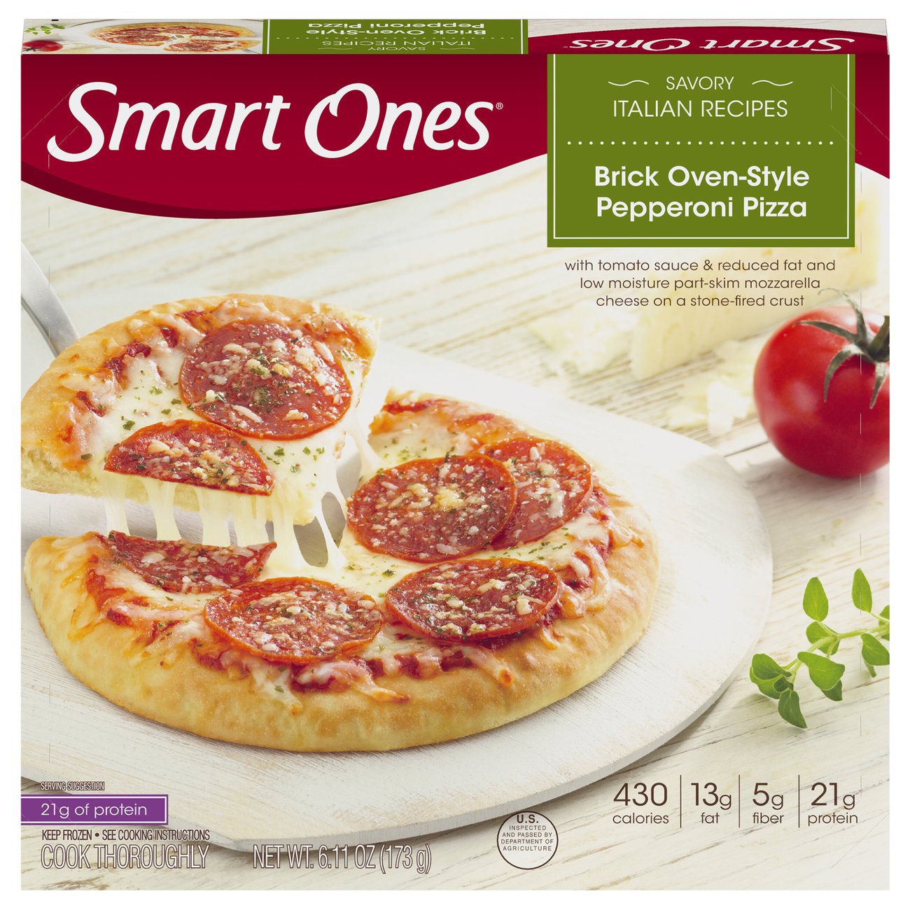 Weight Watchers Smart Ones BrickOven Style Pepperoni Pizza Shop