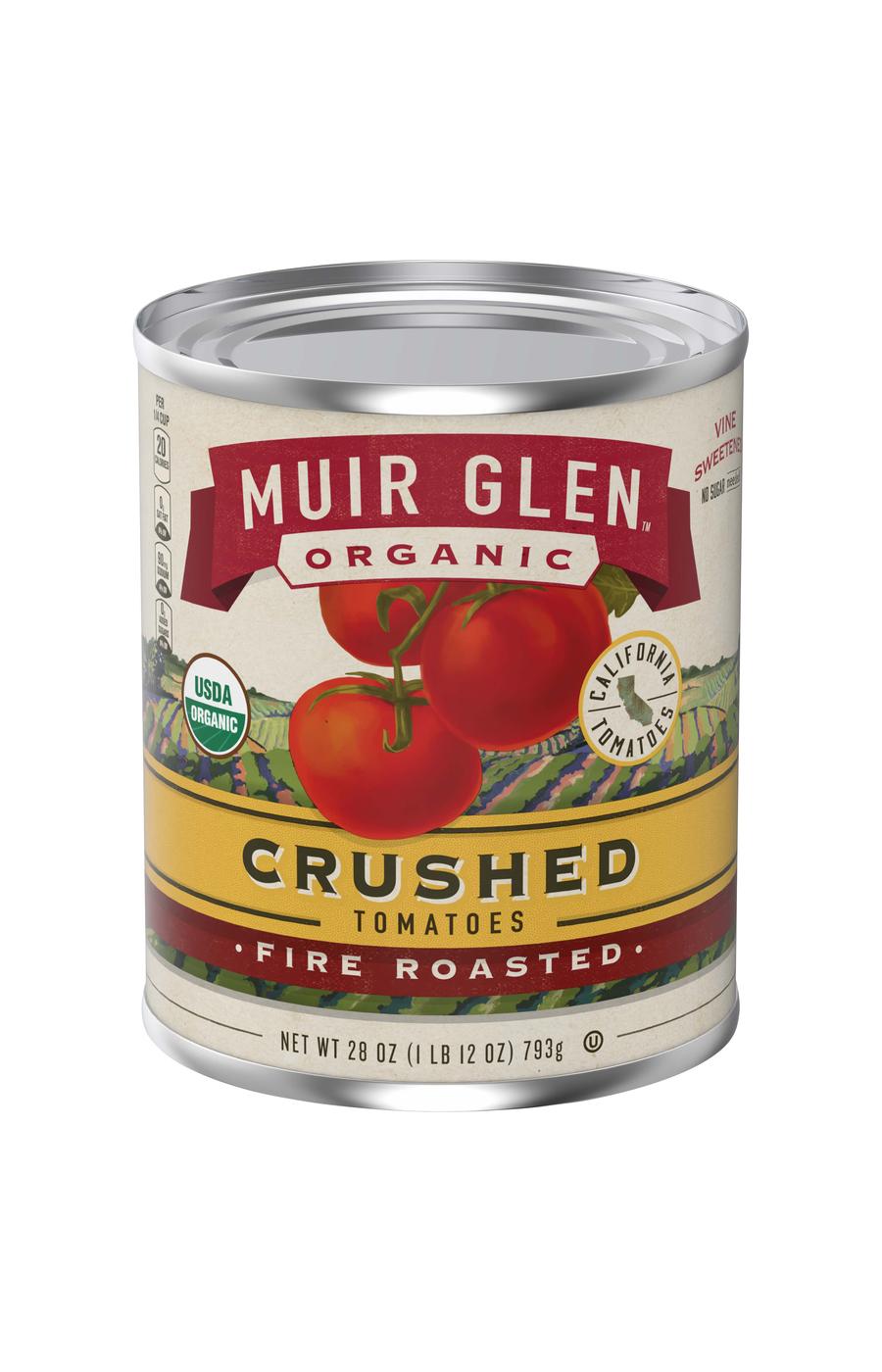Muir Glen Organic Fire Roasted Crushed Tomatoes; image 1 of 5