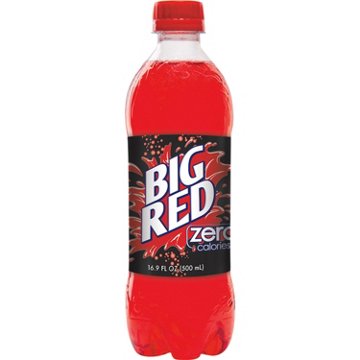 Big Red Zero Soda 6 pk Bottles, 16.9 oz