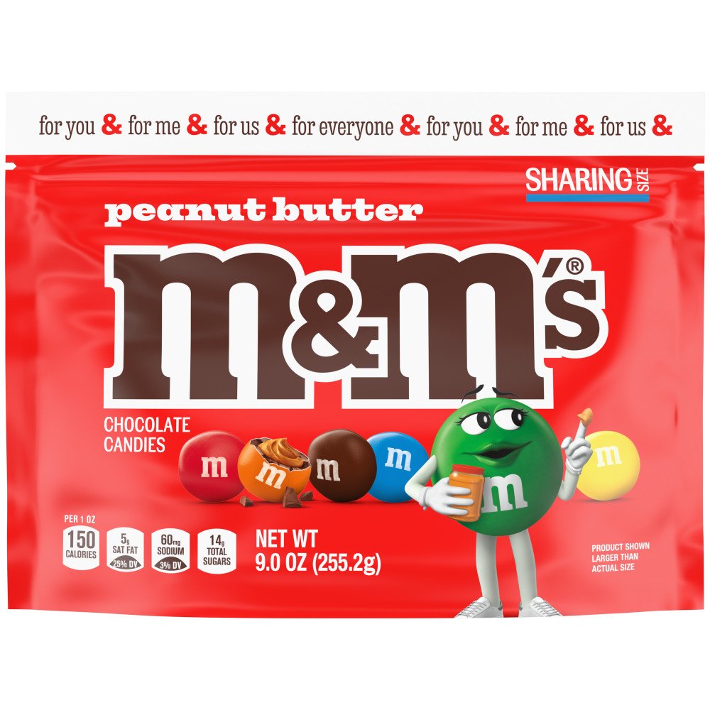 M&M'S Milk Chocolate Candy - Sharing Size - Shop Candy at H-E-B