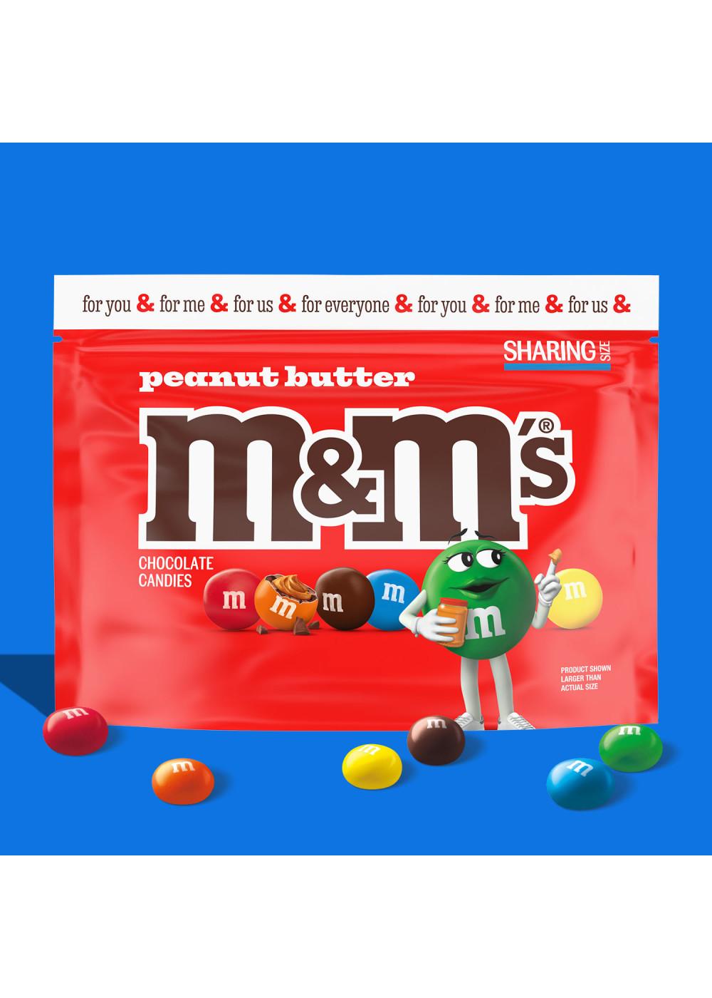 M&M'S Peanut Butter Chocolate Candy - Sharing Size; image 4 of 12